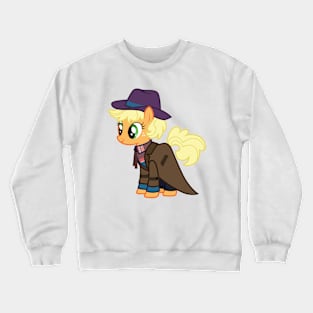 Applejack Dreams of Robot Ponies Crewneck Sweatshirt